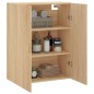 vidaXL Wandschrank Sonoma-Eiche 69,5x34x90 cm vidaXL Wandschrank Sonoma-Eiche 69,5x34x90 cm
