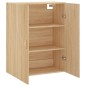 vidaXL Wandschrank Sonoma-Eiche 69,5x34x90 cm vidaXL Wandschrank Sonoma-Eiche 69,5x34x90 cm