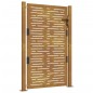 vidaXL Gartentor 105x130 cm Cortenstahl Quadratisches Design vidaXL Gartentor 105x130 cm Cortenstahl Quadratisches Design