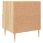 vidaXL Nachttisch Sonoma-Eiche 40x35x47,5 cm Holzwerkstoff vidaXL Nachttisch Sonoma-Eiche 40x35x47,5 cm Holzwerkstoff