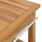 vidaXL Waschtisch mit Creme Marmorbecken Massivholz Teak vidaXL Waschtisch mit Creme Marmorbecken Massivholz Teak