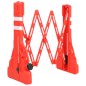 vidaXL Absperrgitter Faltbar Rot 210x50x105 cm vidaXL Absperrgitter Faltbar Rot 210x50x105 cm
