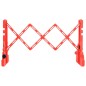 vidaXL Absperrgitter Faltbar Rot 210x50x105 cm vidaXL Absperrgitter Faltbar Rot 210x50x105 cm