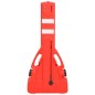 vidaXL Absperrgitter Faltbar Rot 210x50x105 cm vidaXL Absperrgitter Faltbar Rot 210x50x105 cm