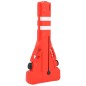 vidaXL Absperrgitter Faltbar Rot 210x50x105 cm vidaXL Absperrgitter Faltbar Rot 210x50x105 cm