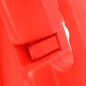 vidaXL Absperrgitter Faltbar Rot 210x50x105 cm vidaXL Absperrgitter Faltbar Rot 210x50x105 cm