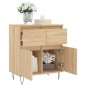 vidaXL Sideboard Sonoma-Eiche 60x35x70 cm Holzwerkstoff vidaXL Sideboard Sonoma-Eiche 60x35x70 cm Holzwerkstoff
