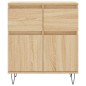 vidaXL Sideboard Sonoma-Eiche 60x35x70 cm Holzwerkstoff vidaXL Sideboard Sonoma-Eiche 60x35x70 cm Holzwerkstoff