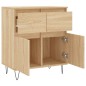 vidaXL Sideboard Sonoma-Eiche 60x35x70 cm Holzwerkstoff vidaXL Sideboard Sonoma-Eiche 60x35x70 cm Holzwerkstoff