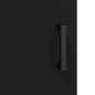 vidaXL Highboard Schwarz 34,5x34x180 cm Holzwerkstoff vidaXL Highboard Schwarz 34,5x34x180 cm Holzwerkstoff
