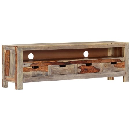 vidaXL TV-Schrank 130x30x40 cm Massivholz Palisander