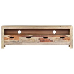 vidaXL TV-Schrank 130x30x40 cm Massivholz Palisander