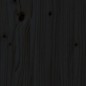 vidaXL Bettgestell mit Kopfteil Schwarz 90x190 cm Massivholz vidaXL Bettgestell mit Kopfteil Schwarz 90x190 cm Massivholz