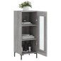 vidaXL Sideboard Grau Sonoma 34,5x34x90 cm Holzwerkstoff vidaXL Sideboard Grau Sonoma 34,5x34x90 cm Holzwerkstoff