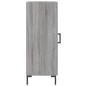 vidaXL Sideboard Grau Sonoma 34,5x34x90 cm Holzwerkstoff vidaXL Sideboard Grau Sonoma 34,5x34x90 cm Holzwerkstoff