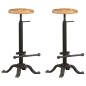 vidaXL Barhocker 2 Stk. Mango Massivholz vidaXL Barhocker 2 Stk. Mango Massivholz