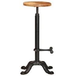 vidaXL Barhocker 2 Stk. Mango Massivholz