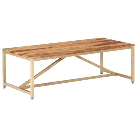 vidaXL Couchtisch 120 x 60 x 40 cm Massivholz