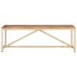 vidaXL Couchtisch 120 x 60 x 40 cm Massivholz vidaXL Couchtisch 120 x 60 x 40 cm Massivholz