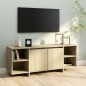 vidaXL TV-Schrank Sonoma-Eiche 130x35x50 cm Holzwerkstoff vidaXL TV-Schrank Sonoma-Eiche 130x35x50 cm Holzwerkstoff