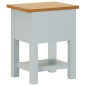 vidaXL Nachttisch 36x30x47 cm Massivholz Eiche vidaXL Nachttisch 36x30x47 cm Massivholz Eiche