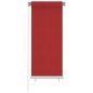 vidaXL Außenrollo 60x140 cm Rot HDPE vidaXL Außenrollo 60x140 cm Rot HDPE