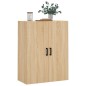 vidaXL Wandschrank Sonoma-Eiche 69,5x34x90 cm vidaXL Wandschrank Sonoma-Eiche 69,5x34x90 cm