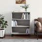vidaXL Regalschrank Grau Sonoma 69,5x32,5x90 cm Holzwerkstoff vidaXL Regalschrank Grau Sonoma 69,5x32,5x90 cm Holzwerkstoff