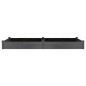 vidaXL Hochbeet mit Einsatz Grau 240x120x25 cm Massivholz Tanne vidaXL Hochbeet mit Einsatz Grau 240x120x25 cm Massivholz Tanne