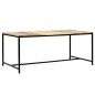 vidaXL Esstisch 180 x 90 x 75 cm Massives Raues Mangoholz vidaXL Esstisch 180 x 90 x 75 cm Massives Raues Mangoholz