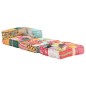 vidaXL Modularer Pouf Patchwork Stoff vidaXL Modularer Pouf Patchwork Stoff
