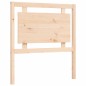 vidaXL Massivholzbett mit Kopfteil 90x190 cm vidaXL Massivholzbett mit Kopfteil 90x190 cm