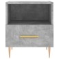 vidaXL Nachttisch Betongrau 40x35x47,5 cm Holzwerkstoff vidaXL Nachttisch Betongrau 40x35x47,5 cm Holzwerkstoff