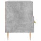 vidaXL Nachttisch Betongrau 40x35x47,5 cm Holzwerkstoff vidaXL Nachttisch Betongrau 40x35x47,5 cm Holzwerkstoff