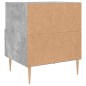 vidaXL Nachttisch Betongrau 40x35x47,5 cm Holzwerkstoff vidaXL Nachttisch Betongrau 40x35x47,5 cm Holzwerkstoff