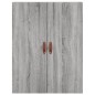 vidaXL Highboard Grau Sonoma 69,5x34x180 cm Holzwerkstoff vidaXL Highboard Grau Sonoma 69,5x34x180 cm Holzwerkstoff