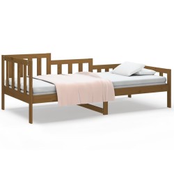 vidaXL Tagesbett Honigbraun 90x200 cm Massivholz Kiefer