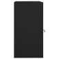vidaXL Sattelschrank Schwarz 53x53x105 cm Stahl vidaXL Sattelschrank Schwarz 53x53x105 cm Stahl