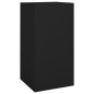 vidaXL Sattelschrank Schwarz 53x53x105 cm Stahl vidaXL Sattelschrank Schwarz 53x53x105 cm Stahl