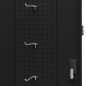 vidaXL Sattelschrank Schwarz 53x53x105 cm Stahl vidaXL Sattelschrank Schwarz 53x53x105 cm Stahl