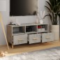 vidaXL TV-Schrank Betongrau 102x36x50 cm Holzwerkstoff vidaXL TV-Schrank Betongrau 102x36x50 cm Holzwerkstoff