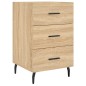 vidaXL Nachttisch Sonoma-Eiche 40x40x66 cm Holzwerkstoff vidaXL Nachttisch Sonoma-Eiche 40x40x66 cm Holzwerkstoff
