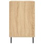 vidaXL Nachttisch Sonoma-Eiche 40x40x66 cm Holzwerkstoff vidaXL Nachttisch Sonoma-Eiche 40x40x66 cm Holzwerkstoff