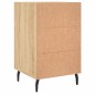 vidaXL Nachttisch Sonoma-Eiche 40x40x66 cm Holzwerkstoff vidaXL Nachttisch Sonoma-Eiche 40x40x66 cm Holzwerkstoff