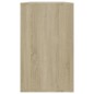 vidaXL Sideboard Sonoma-Eiche 120x41x75 cm Holzwerkstoff vidaXL Sideboard Sonoma-Eiche 120x41x75 cm Holzwerkstoff