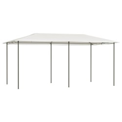 vidaXL Pavillon 3x6x2,6 m Creme 160 g/m² 