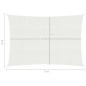 vidaXL Sonnensegel 160 g/m² Weiß 6x7 m HDPE vidaXL Sonnensegel 160 g/m² Weiß 6x7 m HDPE