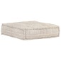 vidaXL Modularer Pouf Beige Stoff vidaXL Modularer Pouf Beige Stoff