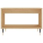 vidaXL Couchtisch Sonoma-Eiche 60x50x40 cm Holzwerkstoff vidaXL Couchtisch Sonoma-Eiche 60x50x40 cm Holzwerkstoff