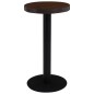 vidaXL Bistrotisch Dunkelbraun 40 cm MDF vidaXL Bistrotisch Dunkelbraun 40 cm MDF